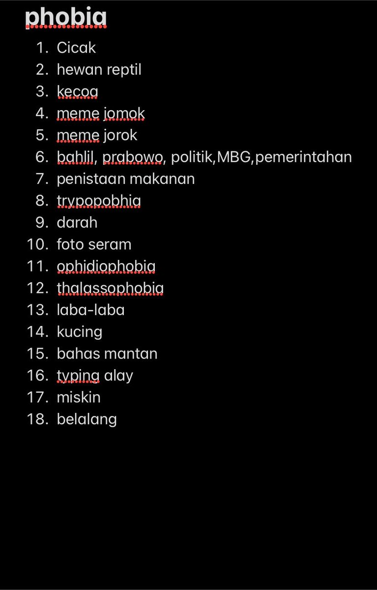 CHEVALIERsubs's tweet photo. sorry baru post list phobia https://t.co/rwslOqgd8T