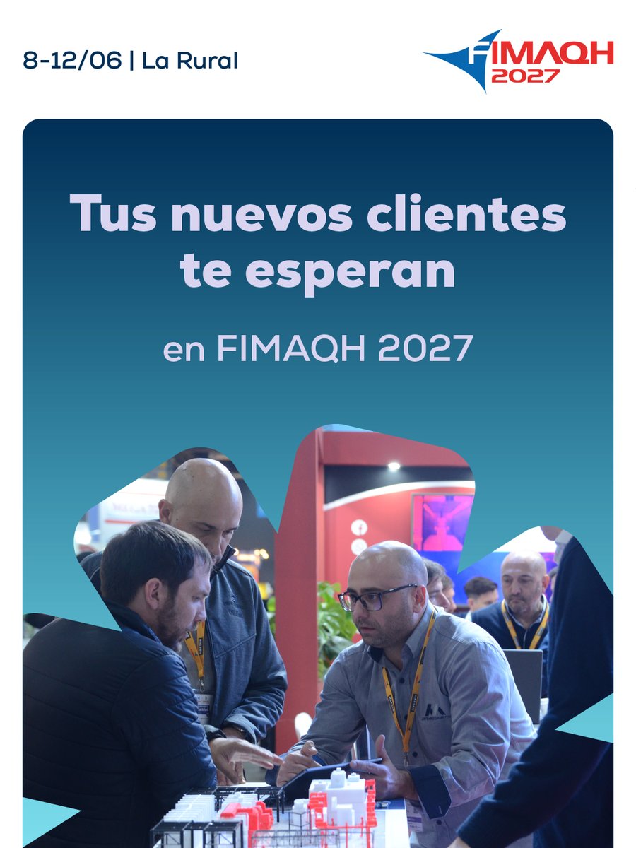 FIMAQH's tweet photo. Invertir en FIMAQH es invertir en el futuro de tu empresa 📈 Exponé escribiendo a coordinacion@fimaqh.com https://t.co/s1iBjHsWjx