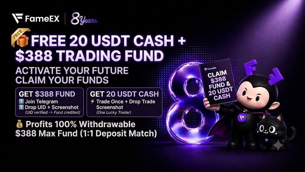 CryptoSolutionG's tweet photo. 🎁 FREE 20 USDT CASH + $388 Trading Fund

Register 👇
https://t.co/hI50CAIHi9
*Bangladesh OG enters here ——>https://t.co/emXlH6Ioy0

🔥 Claim your $388 Trading Fund
1️⃣ Join premium Telegram Channel: 
https://t.co/XdLlklyp1Z
2️⃣ Drop your UID + screenshot

⚡️ UID verified → Fund credited to your account.

⚡️ 1:1 Match:
50 USDT deposit = 50 USDT Fund
388 USDT deposit = 388 USDT Fund
(Max 388 USDT)

💰 All profits are withdrawable.

🎁 Want the 20 USDT CASH?
Trade once + drop your trade screenshot.

One lucky trader gets 20 USDT straight to their account.

👇 Drop your UID