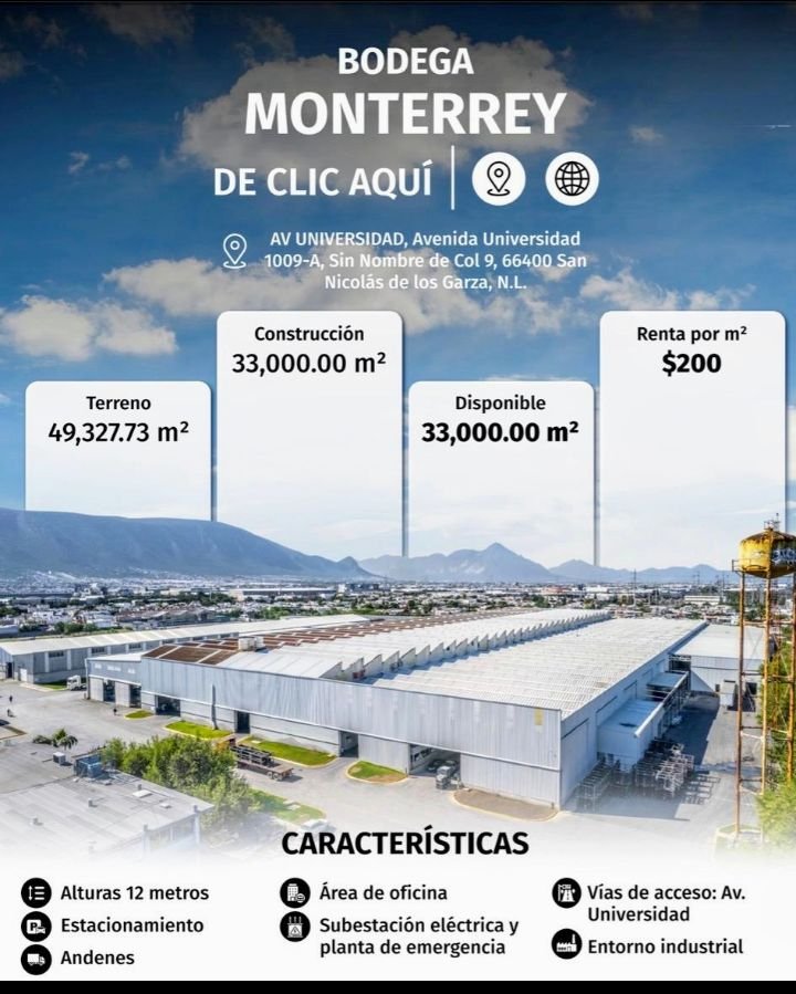 rotthades's tweet photo. Tu empresa ya tiene un lugar ⚠️
Para informes y citas
Agenda hoy mismo
📱55 5433 7138
...
#bodegas #renta #monterrey #alquiler #coworking #inmobiliarias #disponible #inmuebles #officespaces #Networking #BusinessGrowth #bienesraices #propiedades #inmobiliaria #bienesraices . https://t.co/R16qYtejAN