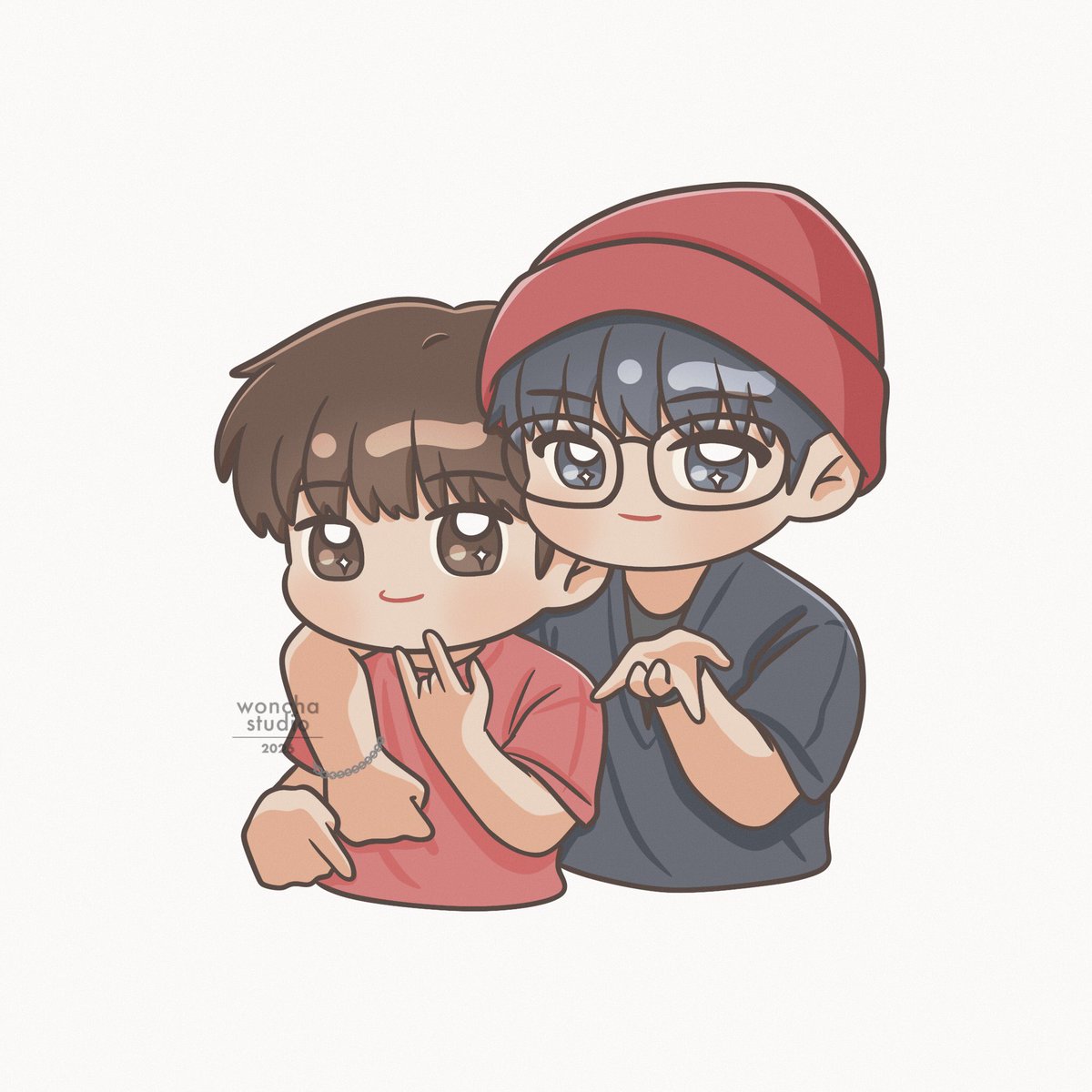 wonchastudio's tweet photo. #승관 #원우 #seventeenfanart https://t.co/JoQA3hL5GN