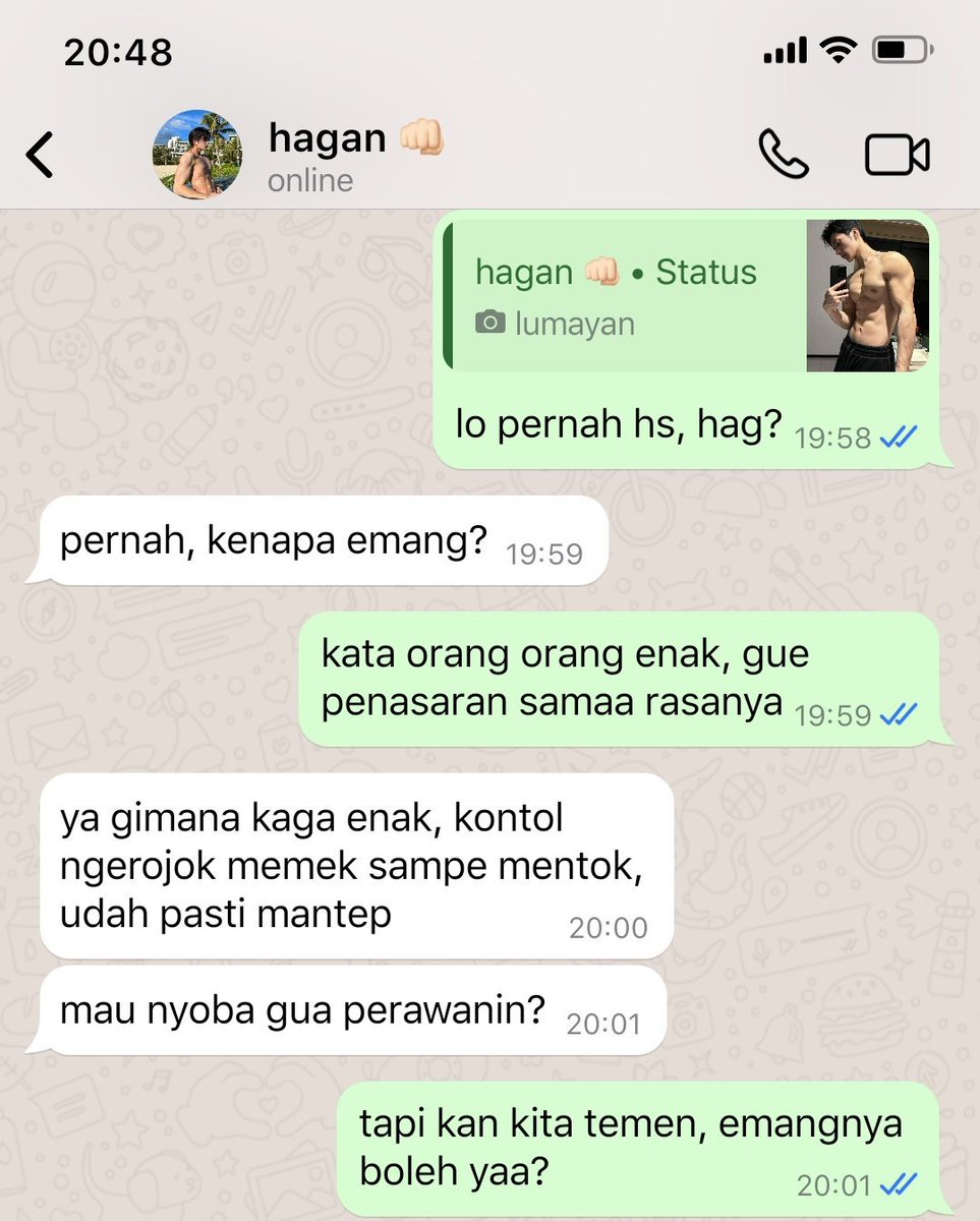 algavz's tweet photo. au bxg 🔞 :
— temen tapi masuk 

rasa penasaran yang berujung maut karena dikenalkan dengan kenikmatan seksual https://t.co/HEo59OtI4V