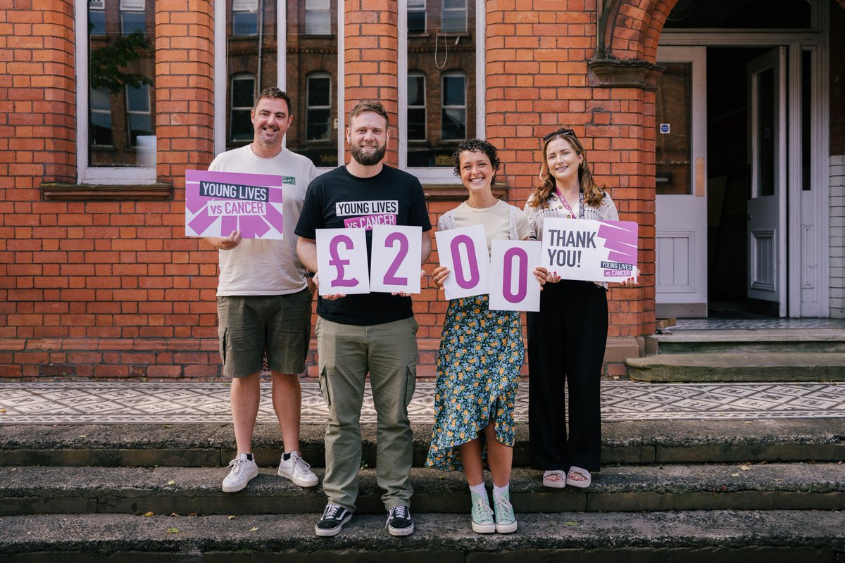 wearedhd's tweet photo. Great to meet the amazing team at @YLvsCancer today to present the £200 donation raised through our DHD Step Challenge!

Huge well done to Kezia for taking the top spot and choosing such a brilliant cause. Its amazing to support a fantastic charity - a win all round! 👏 https://t.co/IpvotsR8vf