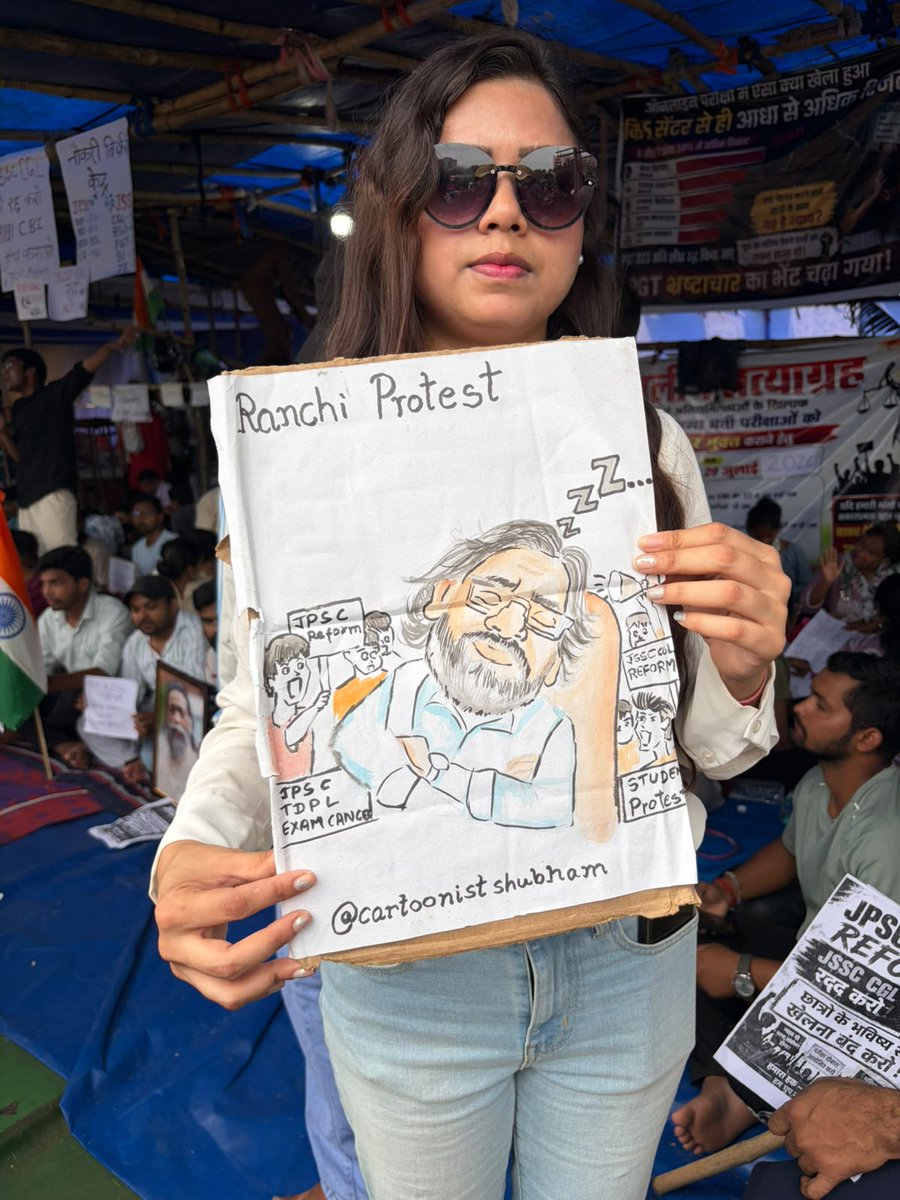 YTKDIndia's tweet photo. Behind every face is a story.

Years of preparation. Countless sacrifices.

This isn't just a protest.

It's the frustration of an entire generation in Jharkhand that feels the system has failed them. https://t.co/X45WSROotR