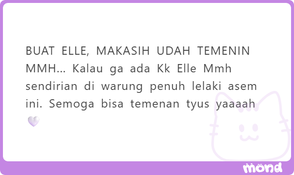 OwnersJono's tweet photo. Ad bwt lait dr musuh bebuyutan.x

Sm2,, trimakasih kmbli sudah muk kerja di sini y,, nnti kita party mie ayam dibuatin rahmat,,!! mksih udh jd rindou lcu,,!

Ad bwt ele yg udh nmenin mmhny diantara lelaki asem,, siapa yg pling asem??

Ad bwt mei,, tsie tsie sgt positip kt.x km https://t.co/vsuTz2EgPH