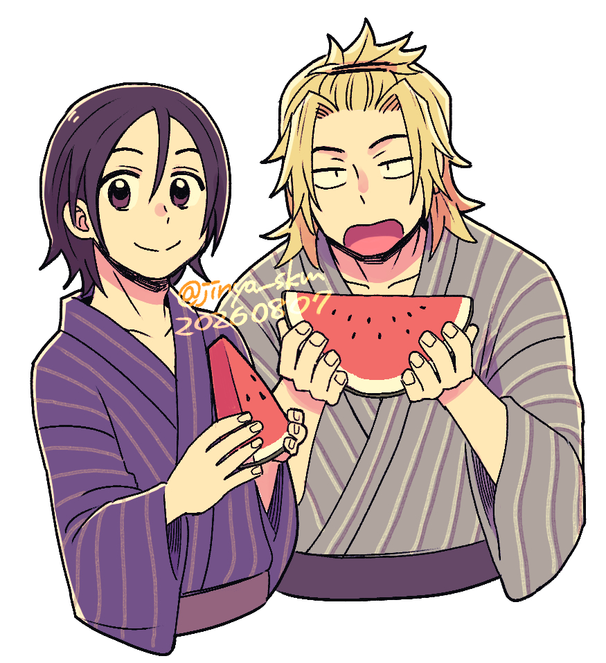 jinya_skm's tweet photo. 夏だね🍉 https://t.co/QwUiYXcYIt