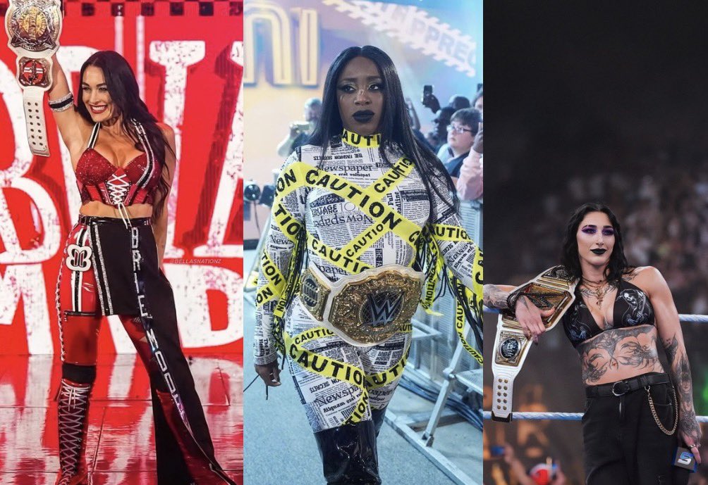 ERAOFNA0MI's tweet photo. Naomi, Brie, and Rhea all rumoured to return in 2027.. oh it’s already the greatest women’s rumble EVER 😭 https://t.co/J1csutBM5Y