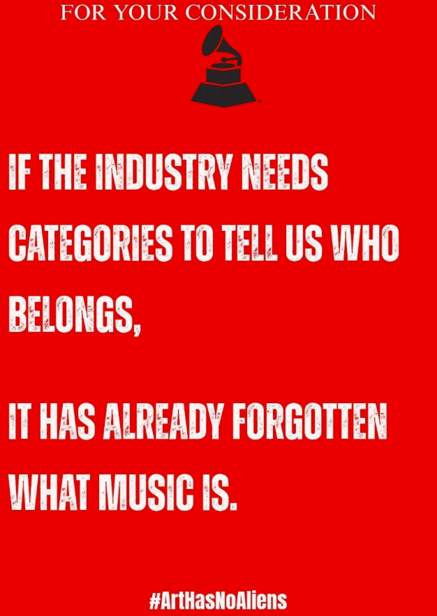 jk_phoria's tweet photo. And why is the industry so quiet?

Is it fear of challenging @RecordingAcad, convenience or the benefit of enjoying asian artists audiences while avoiding the harder conversation about how they are categorized ?

 #ArtHasNoAliens https://t.co/kbeDSBATux