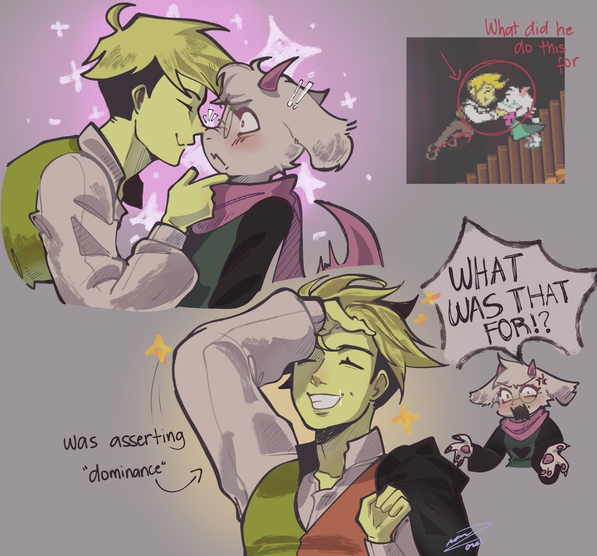 VianNeedsSleep's tweet photo. I love angry Ralsei
#deltarune https://t.co/hJgpiiMPi3