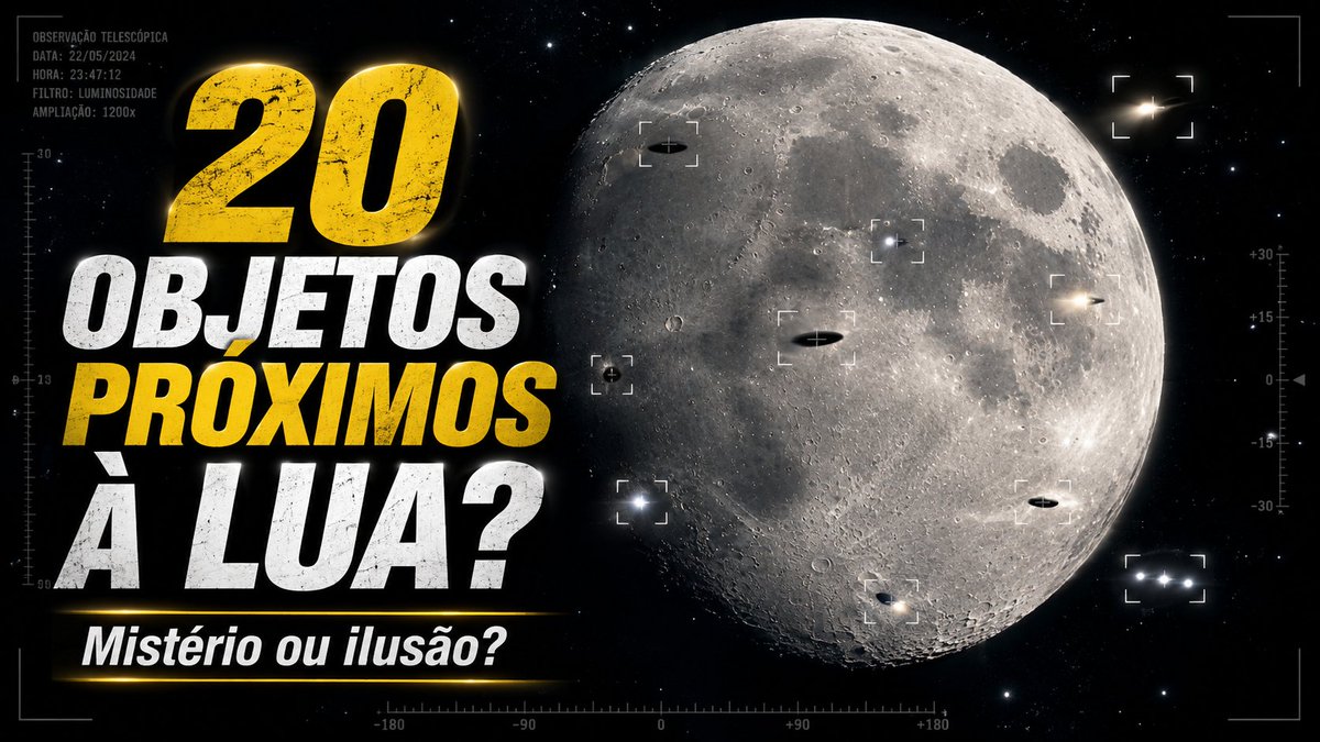 FronteirasDo's tweet photo. 🌕 Mais de 20 objetos misteriosos perto da Lua?

Astrônomos ucranianos registraram objetos em alta velocidade e com variações de brilho.

👽 Algo desconhecido?
🛰️ Objetos comuns?
📷 Perspectiva?

A distância real deles ainda é incerta — e pode mudar toda a interpretação. https://t.co/IYea7kAi2r