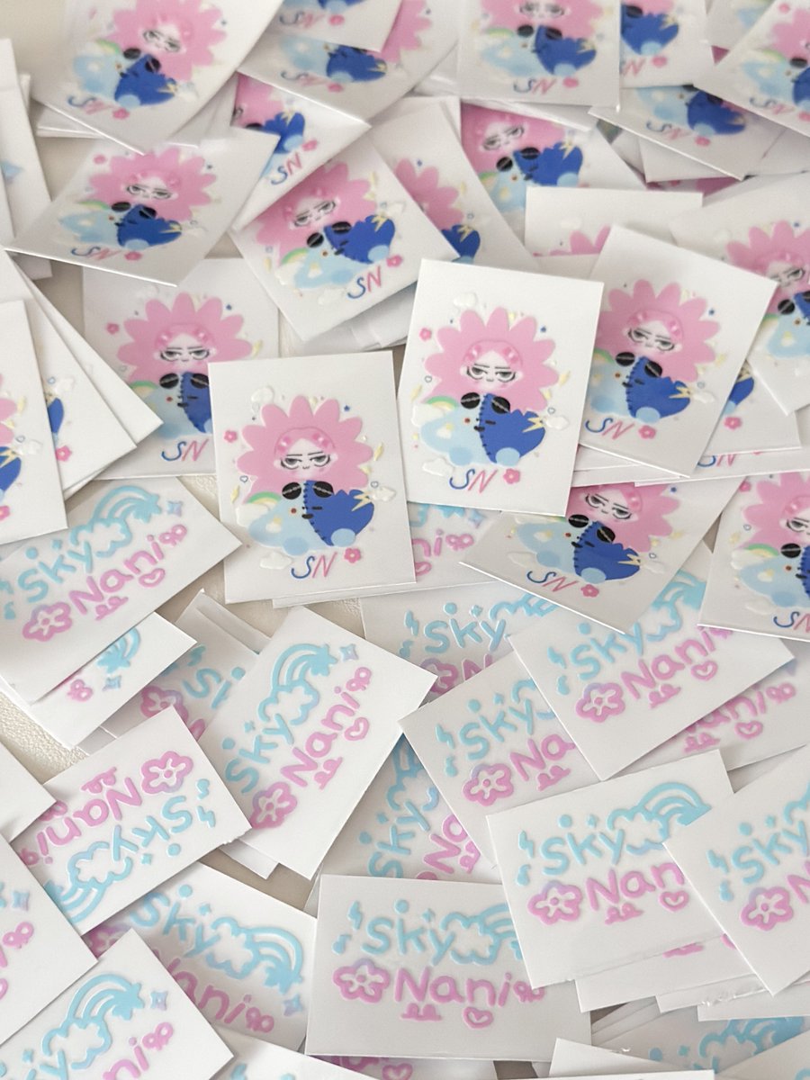 993052s's tweet photo. ☁️⋆˚✿˖° Giveaway for 
#SkyNaniStoTheNFancon ⋆˙⟡

꒰  UV DTF Sticker :  50 set  ꒱
ฝากมารับเด็กแฝดกลับบ้านด้วยน้า 🤲🏻

🗓️ 20 Sep 26📍Thunder Dome
#skynani #smyleneona https://t.co/AMVc0iJQZG