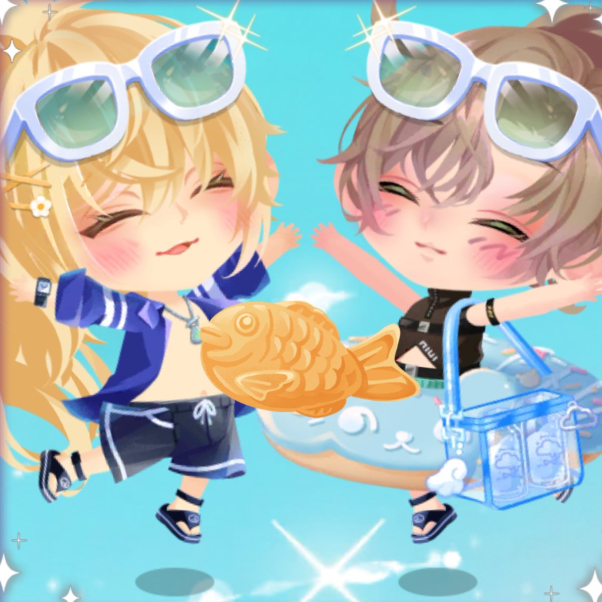 YuntaPenguin's tweet photo. ㊗️タカ丸の日

#斉藤タカ丸の日  #タカ丸の日
#RKRNマネコロ #ポケツイ https://t.co/zwXDGGxX1b