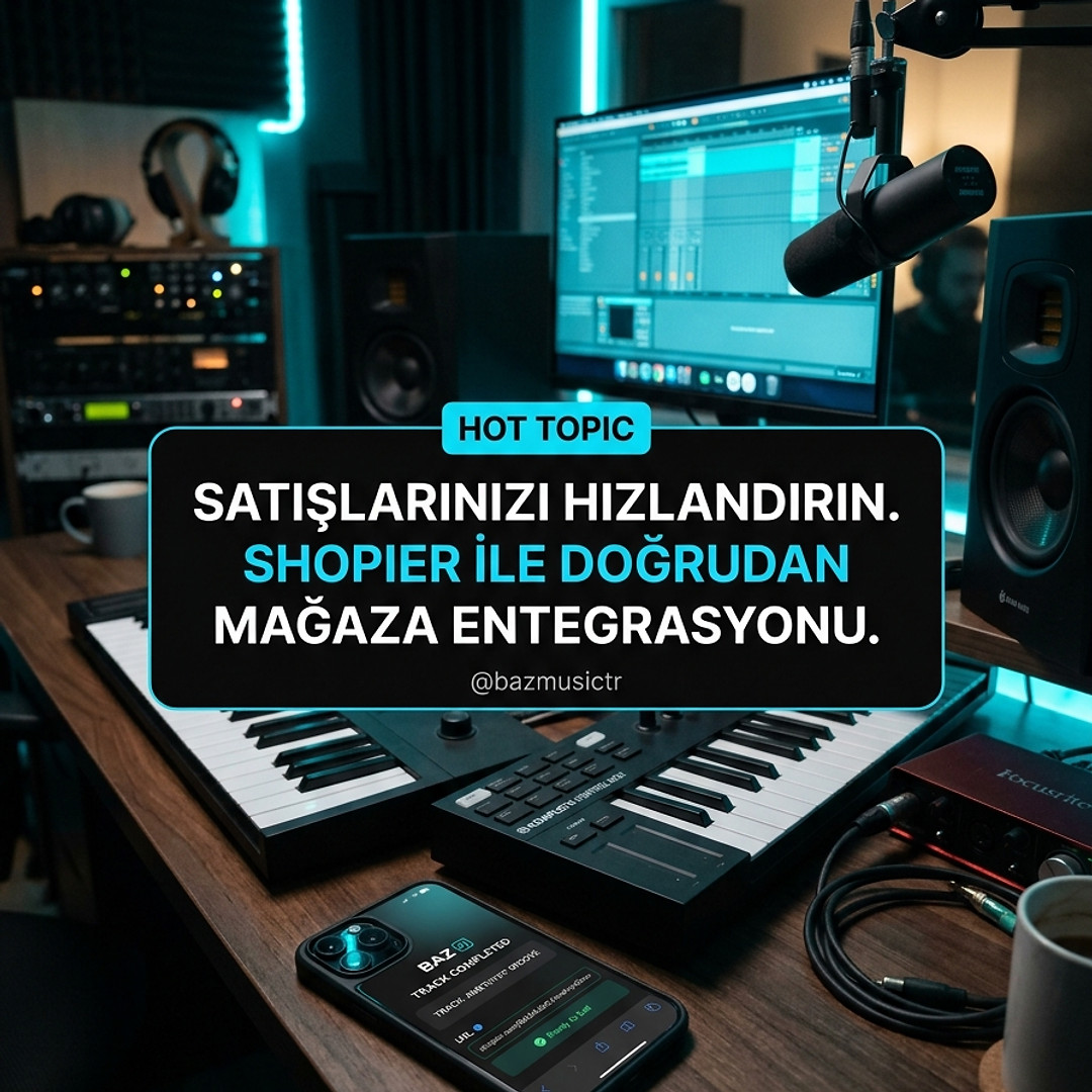 bazmusictr's tweet photo. 🤯 Beat Drop'lar BAZ AI'da sanat! Pro Tip: Drop öncesi 'atmosfer inceliyor, sessizlik' ardından 'gürleyen bas, keskin davul ve yeni synth katmanı' gibi komutlarla dinleyiciyi...
👉 https://t.co/1uU6B7oXtQ
#BAZAI #baz #AIMusic #YapayZeka #TransferlerNerede #ÇareGenelAf https://t.co/LX8xnEQIFI