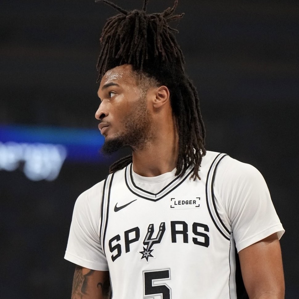 KalshiHoops's tweet photo. Active Players with the Most 15/5/5 Playoff Games before turning 22:

10 — Stephon Castle
9 — LeBron James
6 — Bradley Beal
4 — Luka Doncic
4 — Anthony Edwards
4 — Jrue Holiday https://t.co/3XQmqVpXJ2