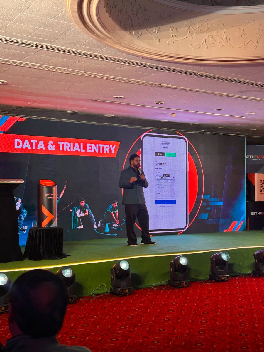 iDrAlishba's tweet photo. Pakistan's next cricket star could be anywhere.
That's why BeTheNext is bringing verified virtual cricket trials to every aspiring player through one simple app.
#BeTheNext #YouAreTheNext #LetsProveIt #AjmeriBariHai #AikNayaDin https://t.co/bYnkJJTj1l