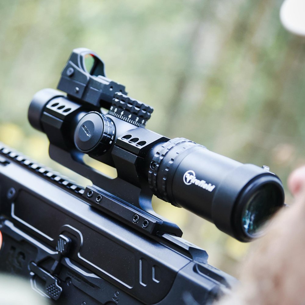 FirefieldTM's tweet photo. Introducing the Firefield RapidStrike Kommando 1-6x24 Riflescope Kit. A complete dual-optic kit that gives you a ready-to-mount solution for close-to-mid-range shooting, right out of the box. https://t.co/lUR8xoPNrk https://t.co/EbmXPE3TQ6