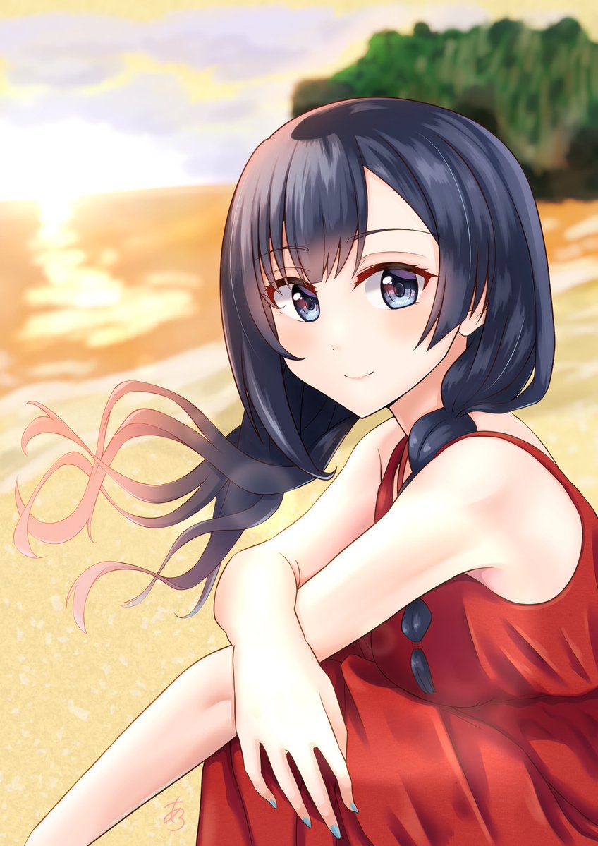 Ashiro_YM's tweet photo. きらめく波打ち際、君はより一層輝きを増す

#優木せつ菜生誕祭2026 https://t.co/qQn6Z6IIzn