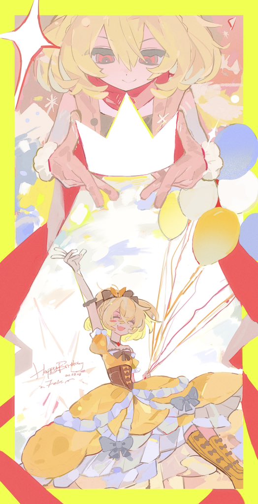 Eyokf_'s tweet photo. 誕生日おめでとう🎂フェルトちゃん💛

#フェルト誕生祭2026
#フェルト生誕祭2026
#リゼロ https://t.co/D2KdXSfbAu