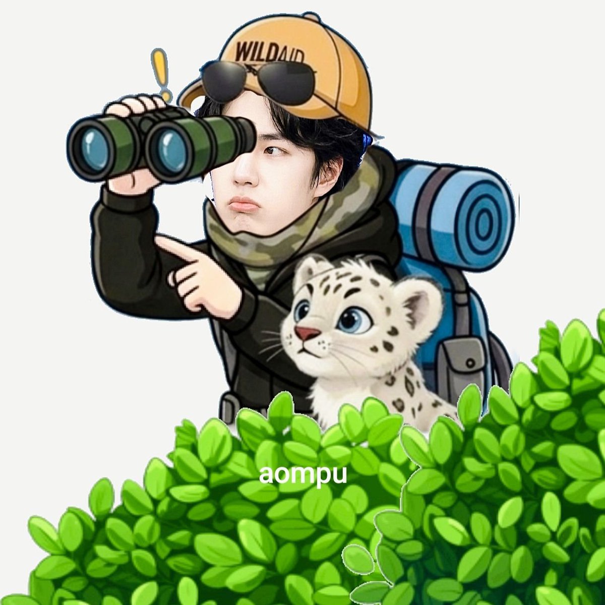 aompu's tweet photo. 🥺😹💚
#หวังอี้ป๋อ #WangYibo https://t.co/gAzbhQBOPa