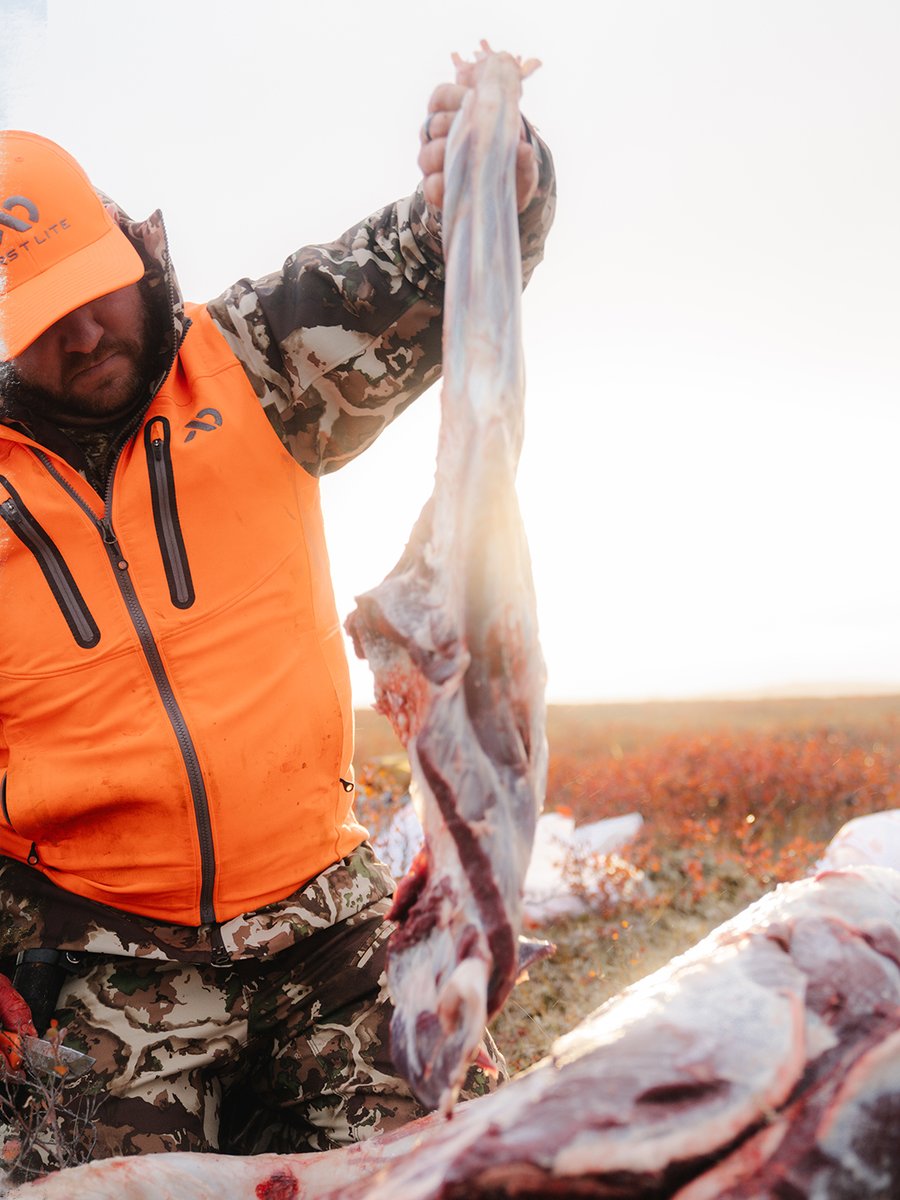 MeatEaterTV's tweet photo. This is the part of hunting that often gets hidden.

If we're going to tell honest stories about hunting, we have to show the whole process. This is where an animal becomes food.

It's not always pretty, but it's real. https://t.co/13apUxrTqa
