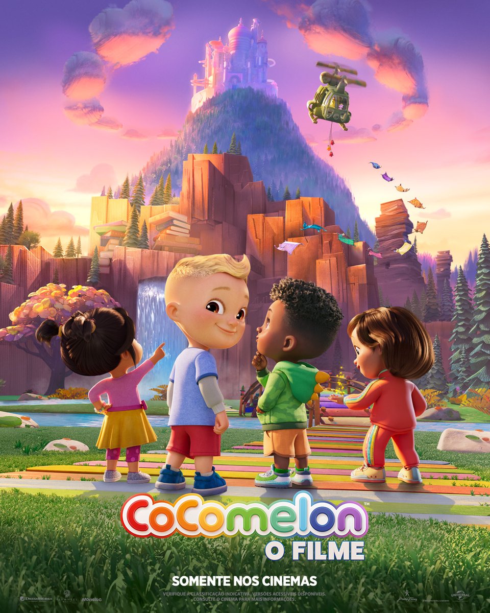 UniversalPicsBr's tweet photo. JJ e seus amigos vão descobrir um mundo ainda maior no jardim de infância, com novas músicas, amizades e muita emoção!

 #CoComelonOFilme estreia em 2027 exclusivamente nos cinemas. https://t.co/ai2M64MnWP