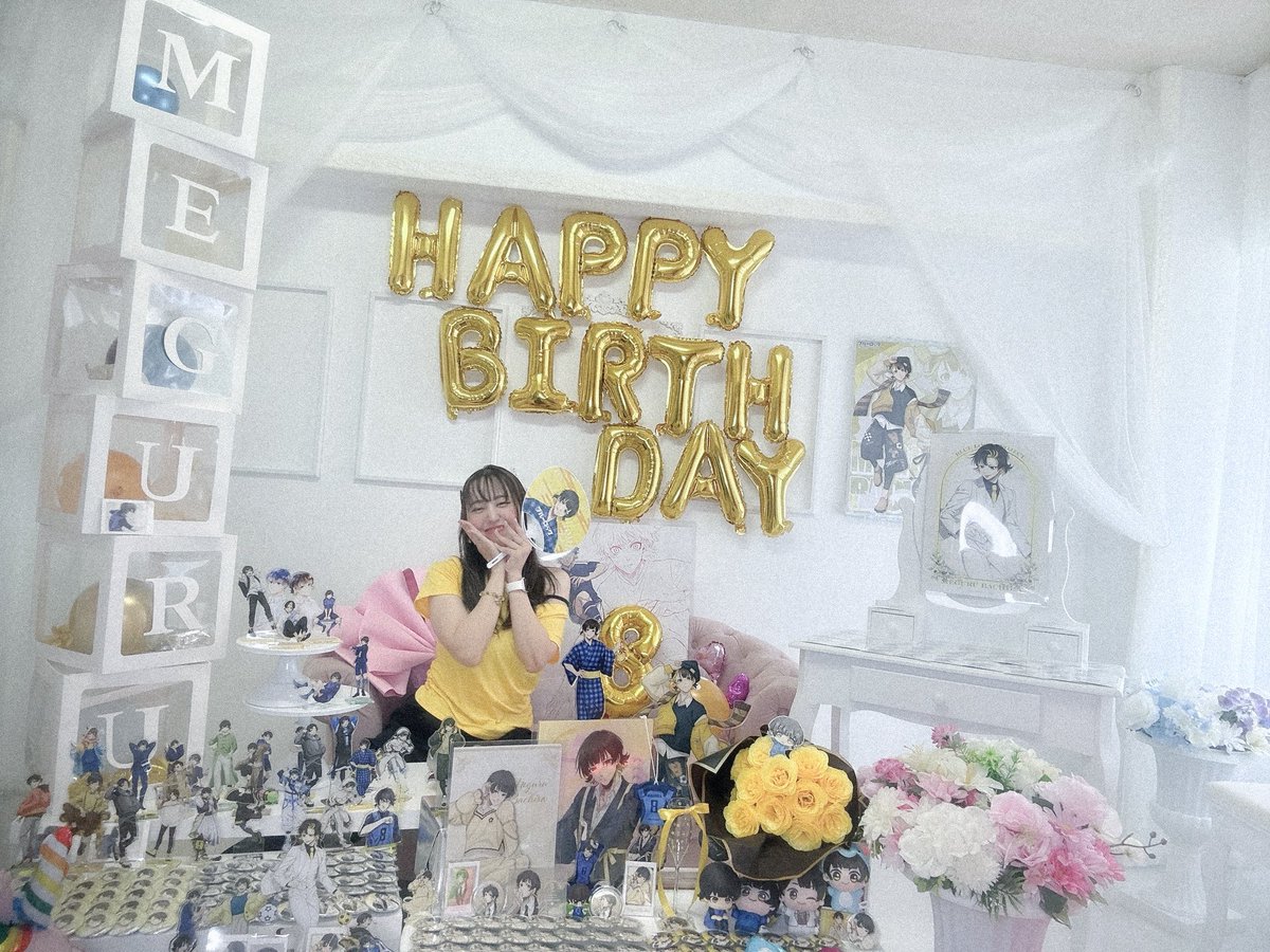 HbsM86's tweet photo. 🐝𝐇𝐚𝐩𝐩𝐲 𝐁𝐢𝐫𝐭𝐡𝐝𝐚𝐲🐝
                       
                         𝐌𝐞𝐠𝐮𝐫𝐮 𝐁𝐚𝐜𝐡𝐢𝐫𝐚 💛

 #蜂楽廻生誕祭2026
 #蜂楽廻誕生祭2026 https://t.co/hmQFc6KSkF
