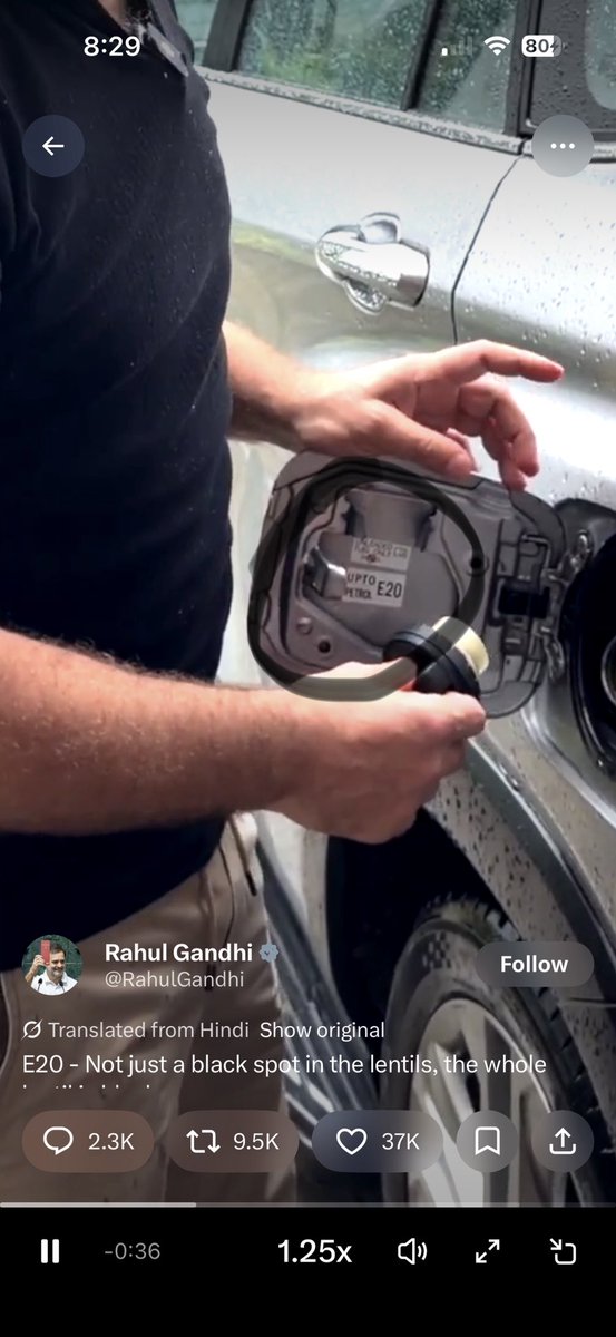 michaelmmeitei's tweet photo. @Pawankhera E20 car 😆 https://t.co/3UOcgQEdb8