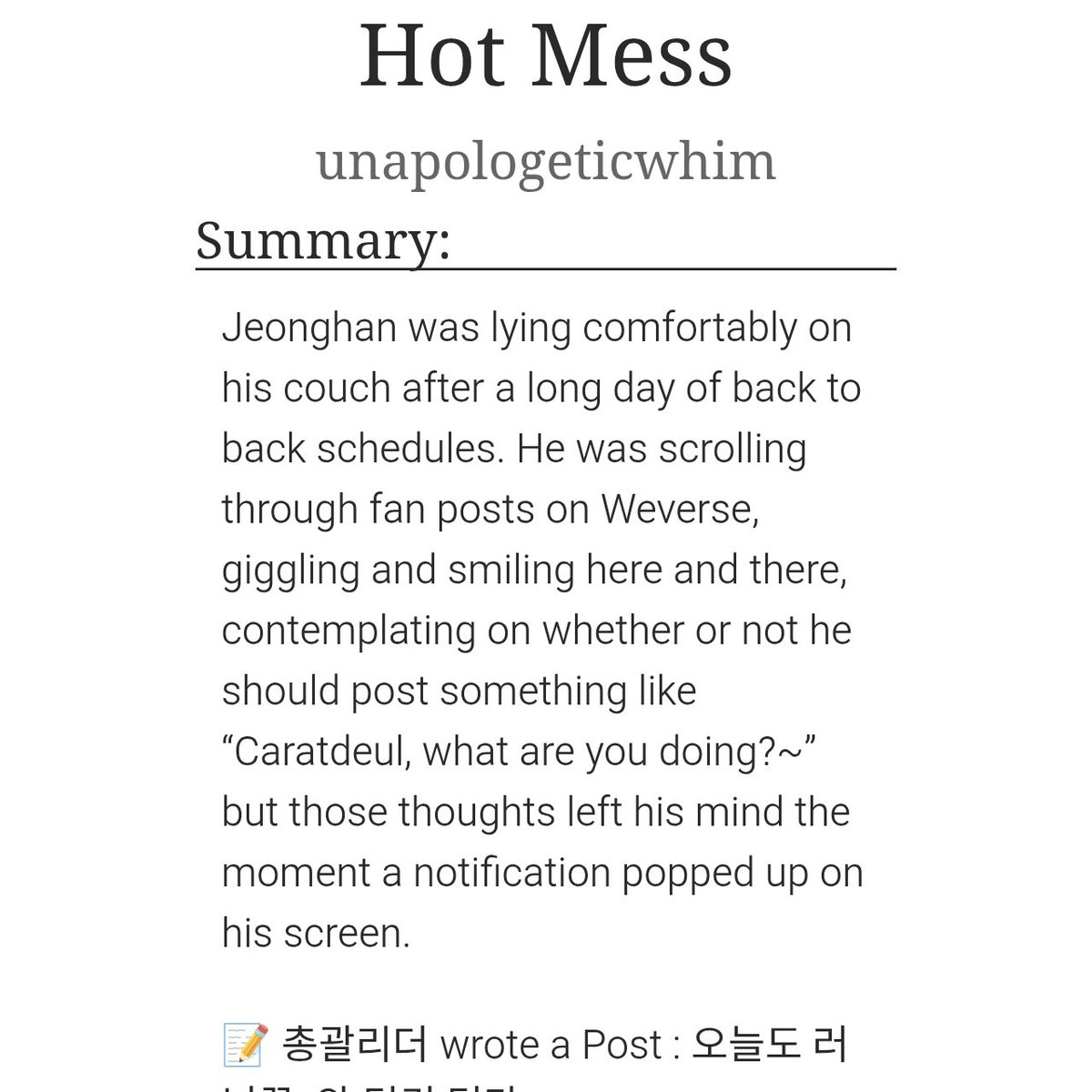 hanche0lism's tweet photo. whoever wrote this, i love your brain and very much think that this happened!

https://t.co/baN44MsFlL https://t.co/vwkz7xt8yF