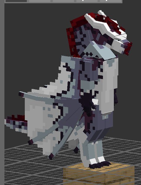 GermesUnique's tweet photo. Molting, og model not by me #oc #minecraft https://t.co/QsVO12Curq