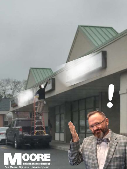 MooreEngService's tweet photo. Scott Moore is a premises liability expert, and he has some concerns! 

#premisesliability #engineeringexpert #propertymaintenance https://t.co/vn7x9X0tQW