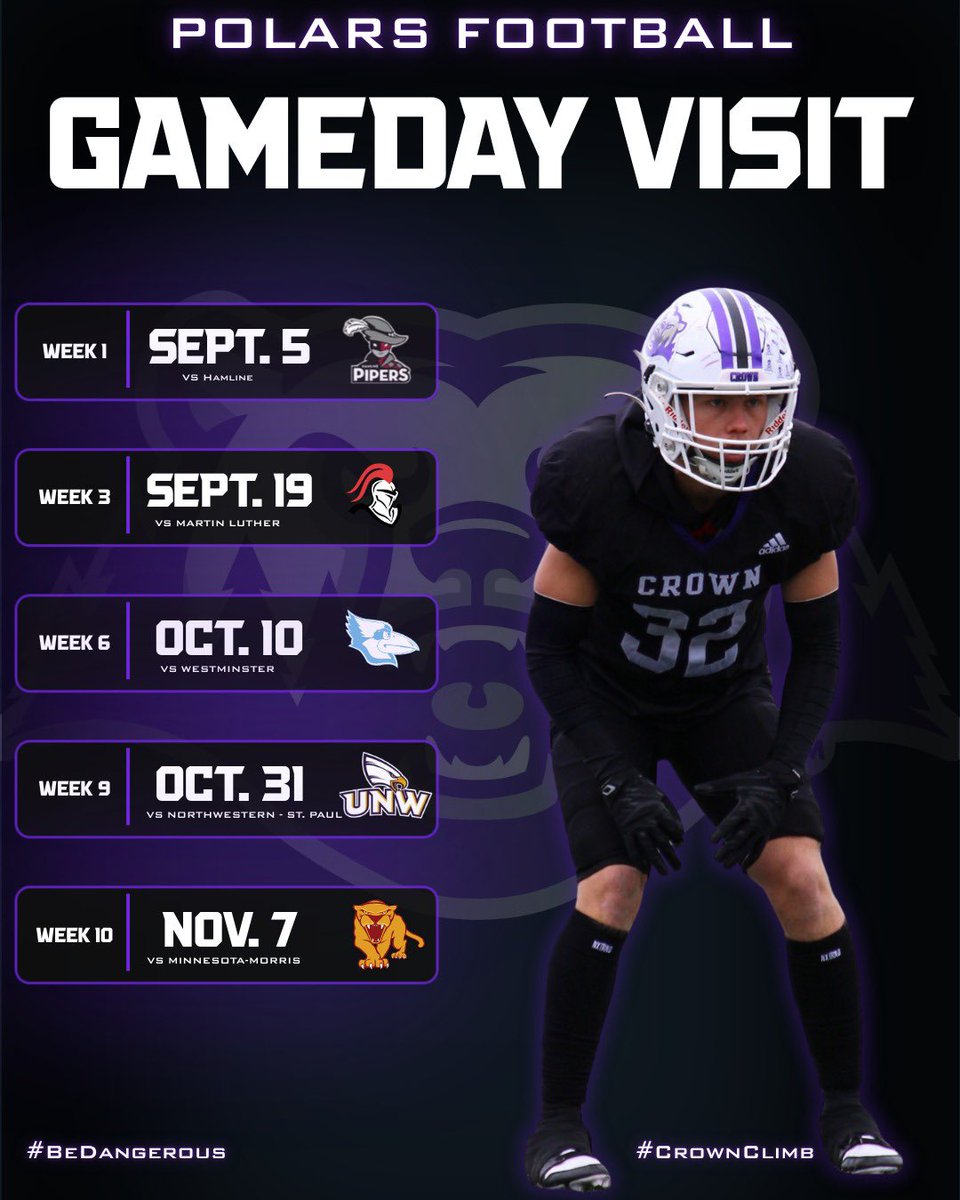 d1_wilson14's tweet photo. Big thanks to @CrownCollegeFB and @CoachLJohnson3 for the game day invite. https://t.co/bXVg0V9GY1