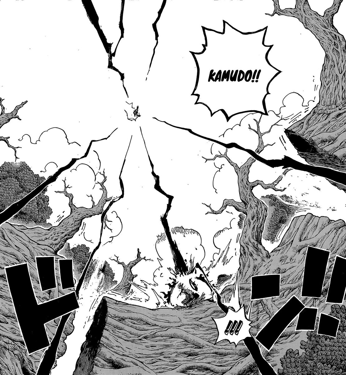 menace26x's tweet photo. this is clearly NOT the same attack hence the difference in name and level of Haki applied to the Attack, If it was Mihawk,Shanks,Oden,Hell even Zoro this wouldn’t be a conversation if you put the panels in order he clearly didn’t swing until after Stigma hits his arm https://t.co/ekcjUGNGHm