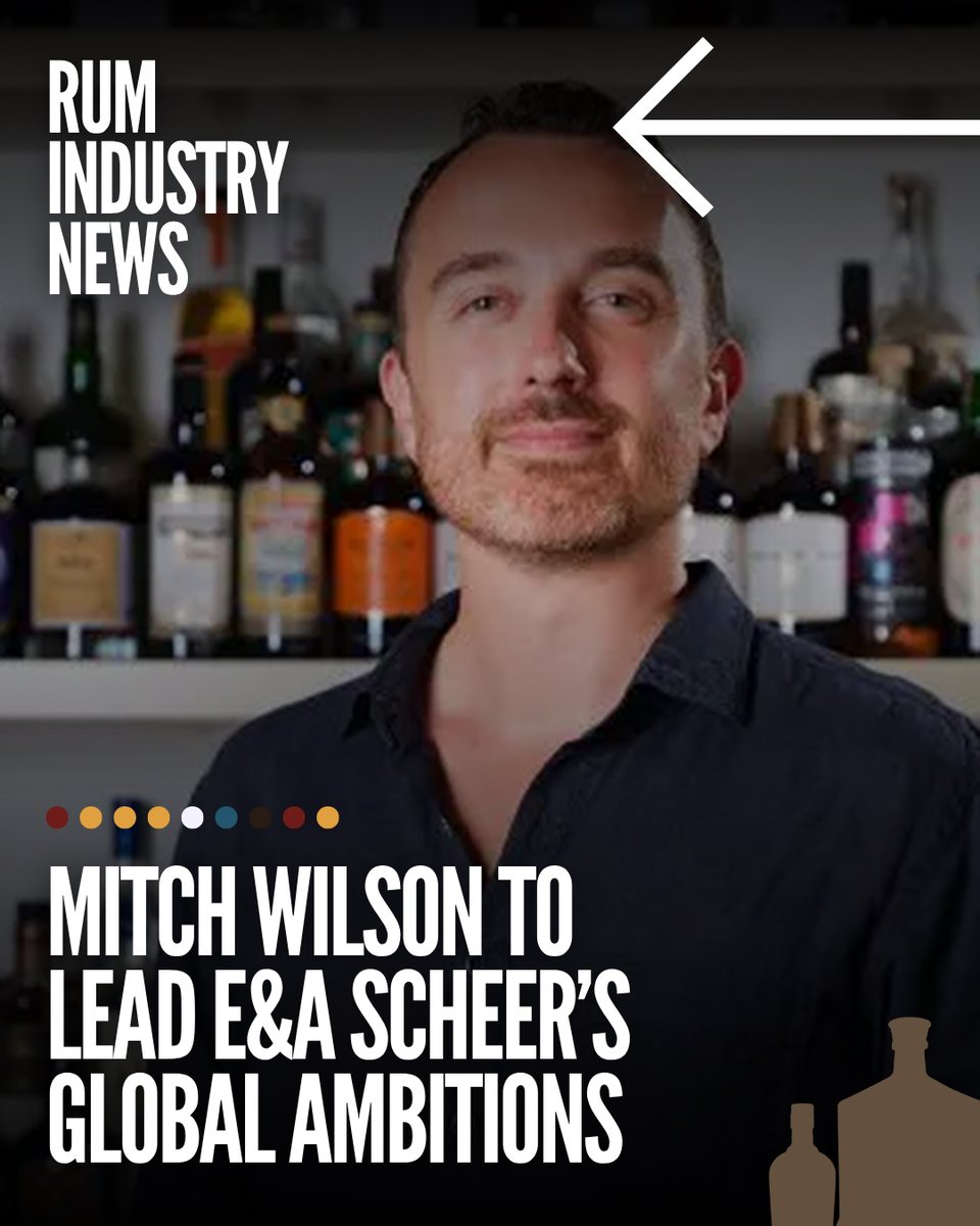 therumpour's tweet photo. RUM NEWS:
Dutch rum specialist and supplier E&amp;A Scheer has appointed former Maison Ferrand ambassador Mitch Wilson as head of global rum development.
Read more @ https://t.co/3FVf3H5Lpj
#RumIndustry #TheSpiritsBusiness #MitchWilson #latestnews https://t.co/SCf5y7I2o5