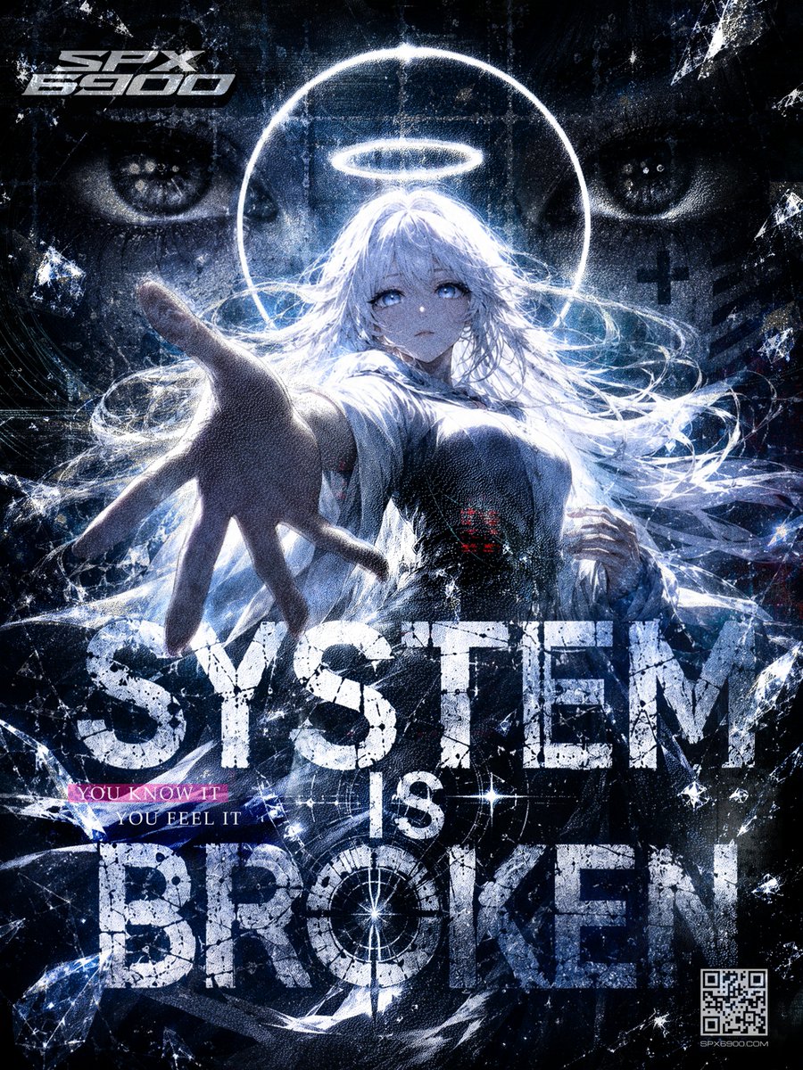 arcane_vault's tweet photo. The System Is Broken
You know it
You feel it
#SPX6900 https://t.co/QsxyhWHoNA