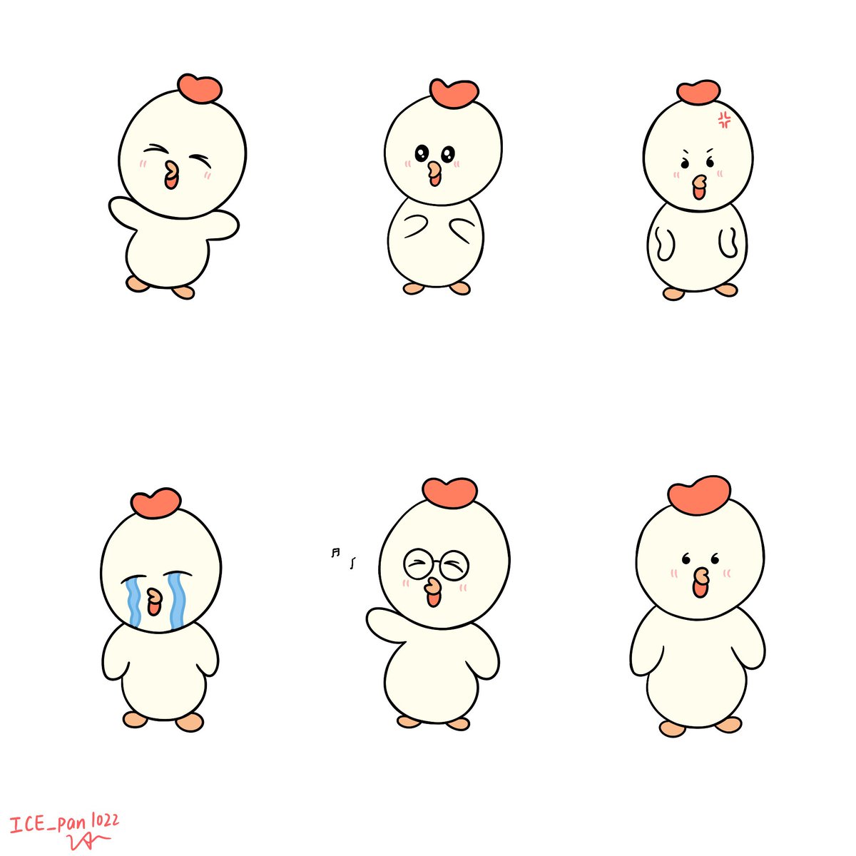 yanbing_ICE_pyb's tweet photo. Drawing some of eaJ’s emojis🐥🐥(1/4)

#DAY6 #DAY6fanart 
#eaJ https://t.co/b70H71fy1o