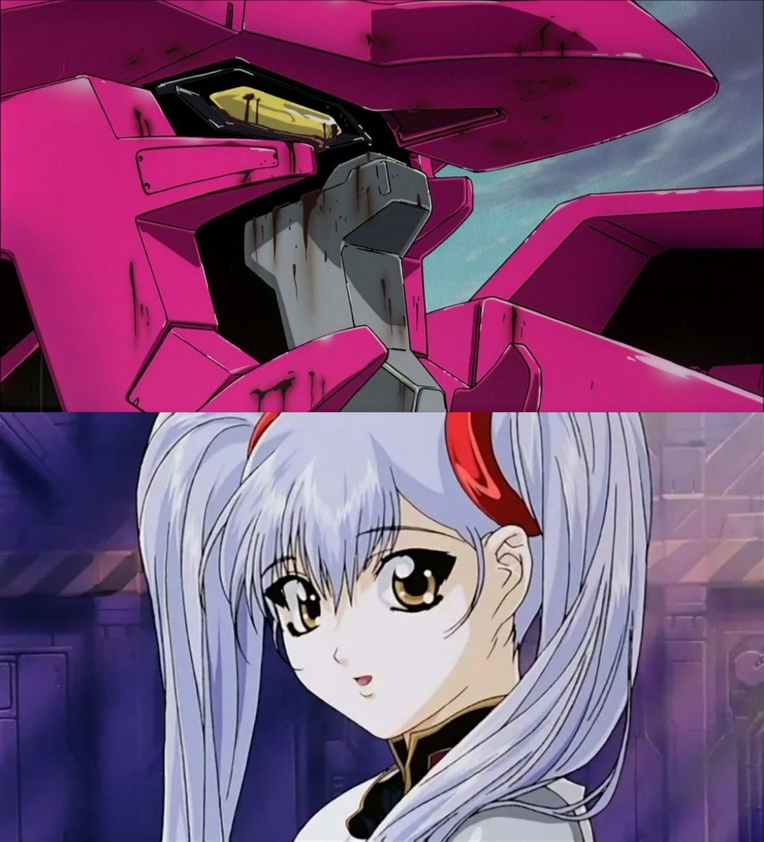 180223's tweet photo. On the 8th of August 1998, Martian Successor Nadesico: The Motion Picture – Prince of Darkness was released. It was the sequel to the Nadesico TV series &amp; Blank of 3 years video game. It debuted in SRW R (GBA) in 2002.

Happy 28th Anniversary 🎉 https://t.co/R39Gg26aga