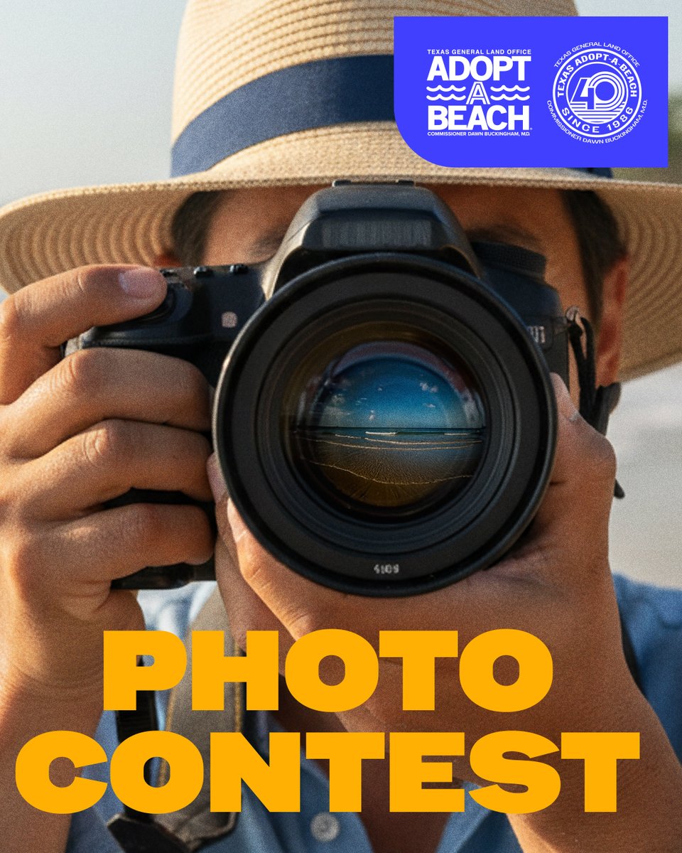 TXAdoptABeach's tweet photo. Do you wanna win some awesome beach swag? 😎 

In honor of Adopt-A-Beach's 40th anniversary, we're launching a photo contest where you can win some cool prizes! 
 
Here's how to enter: 
📷 Leave a comment below with an original photo of your favorite Texas beach memory! https://t.co/OtSDPAscm9