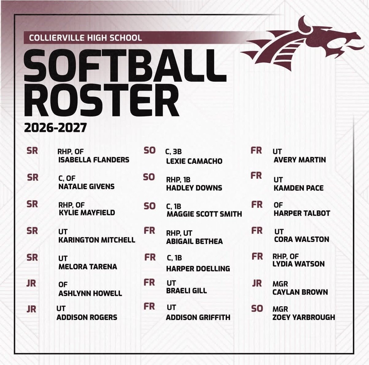 lydia_wat2030's tweet photo. Officially a Dragon. Time to compete, learn, and grow. Letโs go! #GoDragons #Softball #2030Grad #RHP https://t.co/MRspjcin1D