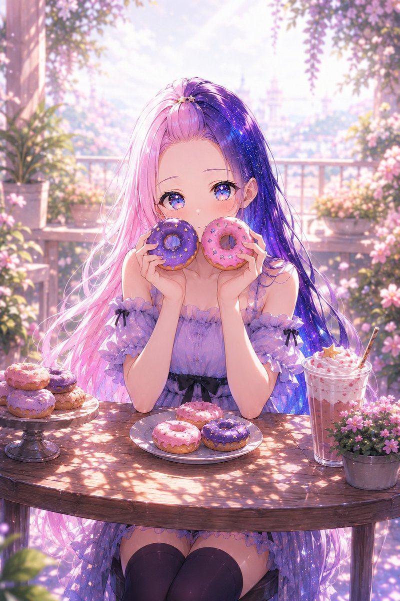 ikan4n5's tweet photo. 遅刻おでこギャラクシーちゃんです💦💦
カフェラテさんの #AIおでこフライデー ✨

遅れましての投稿ですみません🙇‍♀️ https://t.co/8hORyJrwkG