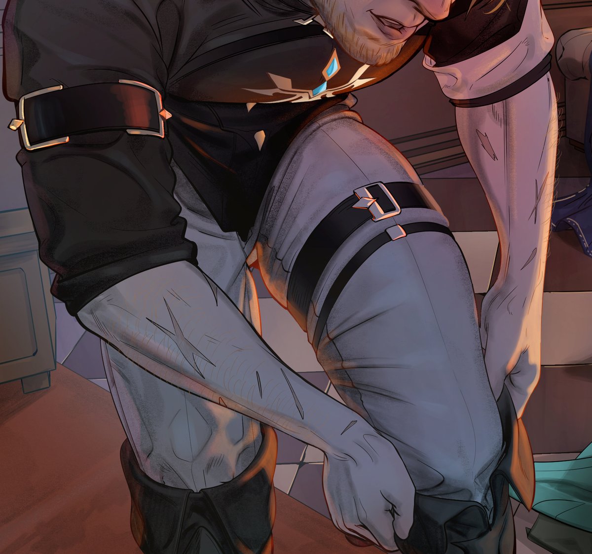 yulevann's tweet photo. Spoiler for #Varka zine🍗 https://t.co/sEHVijkfvZ