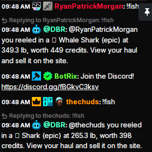 ZOGmachine's tweet photo. @Sarcasmo011011 @DBRMYRL @Svntvmvriv @kick It's sad, DBR seems to care about the quality of his content, but he's beholden to Sam. He even does the same KPP scam(has chat games that trick Kick into thinking he's getting legitimate engagement). He'll be playing an Ice Poseidon clip and his entire chat is "!fish". https://t.co/dMQ4NZR8dD