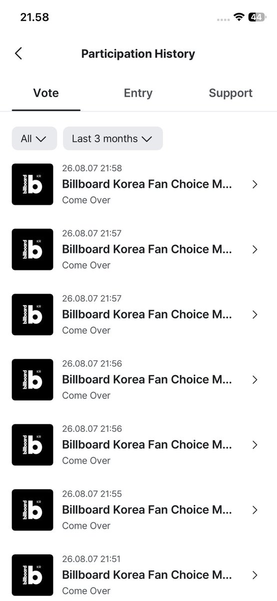 findijjkiest's tweet photo. ARMY WHERE ARE YOU
Kalian sudah vote belum hari ini?

ARMY PLEASE VOTE BTS DI MNET 
Sampai hari ini posisi kita makin turun di no 4
Ayoo Vote COME OVER PLEASE

Cuma nonton 10 ads untuk 10 vote perhari
Caranya gampang banget guys !!
📌 Buka halaman 'VOTE' Cari
BILLBOARD KOREA FAN CHOICE
📌 Vote COME OVER
Bisa vote sampai 10x per hari
📌 Periode 4 Agustus -09 Agustus 2026

LET'S GO ARMY 🔥