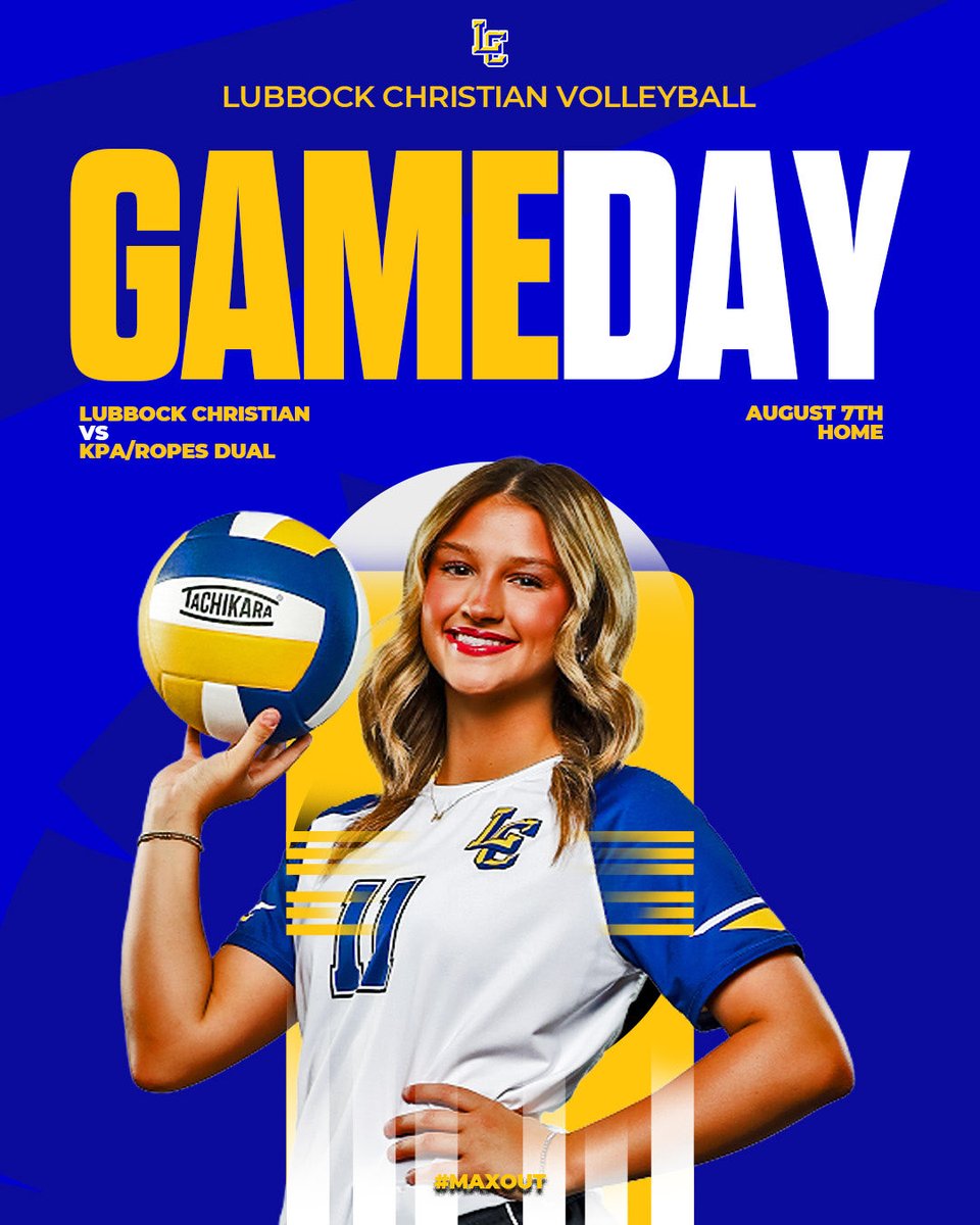 LCHSEagles's tweet photo. 🏐 VB | Game day! 

🗓️ Friday, August 7
➡️ KPA/Ropes Dual (Scrimmage)
📍 Peoples Bank Eagle Athletic Center 

#MAXOUT https://t.co/rwAGRUqsFM