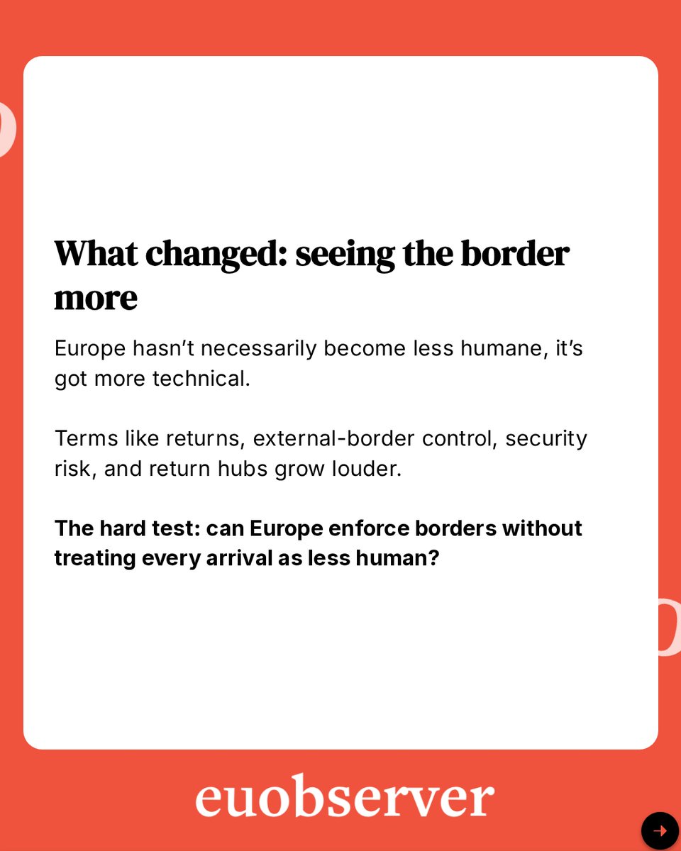 euobs's tweet photo. "They are people before they are migrants." From the Vlora tragedy in 1997 to today's humanitarian crisis in Ceuta, Europe has repeatedly promised to learn from the loss of life at its borders. 

Yet we think that the political conversation still too often begins with security, border control and returns, and only later, if at all, with the people who risked everything to cross.

💬 Every migration debate begins with people. It should never lose sight of that.

Read the opinion 👉 https://t.co/9d6K9FTpfO

Investigative. Influential. Independent. Your EUobserver.