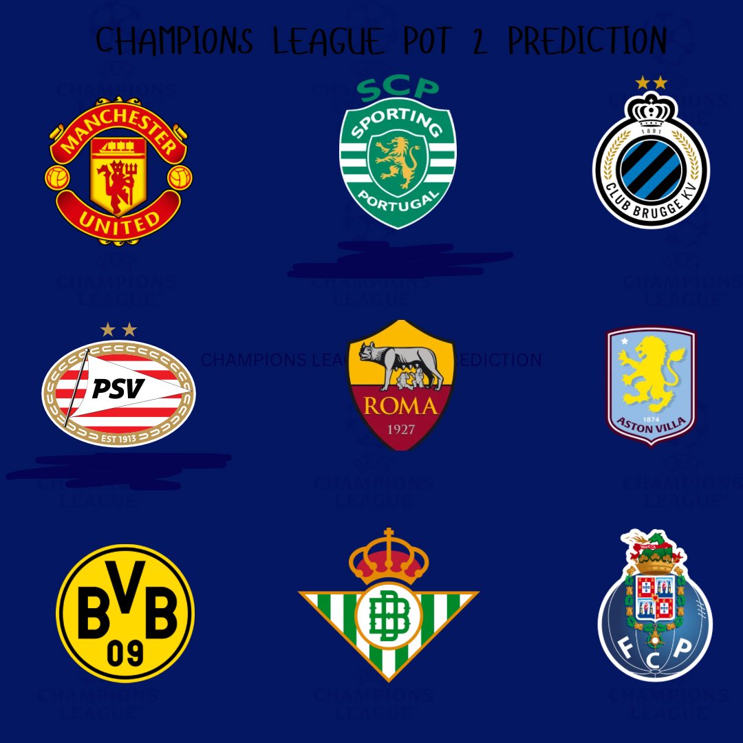 _vici29's tweet photo. MAN UNITED’S POSSIBLE POT 2 OPPONENTS! 👀 Sporting Lisbon &amp; PSV in Focus! https://t.co/Q0JXhHJpaW via @YouTube https://t.co/9DNkoq0YEA