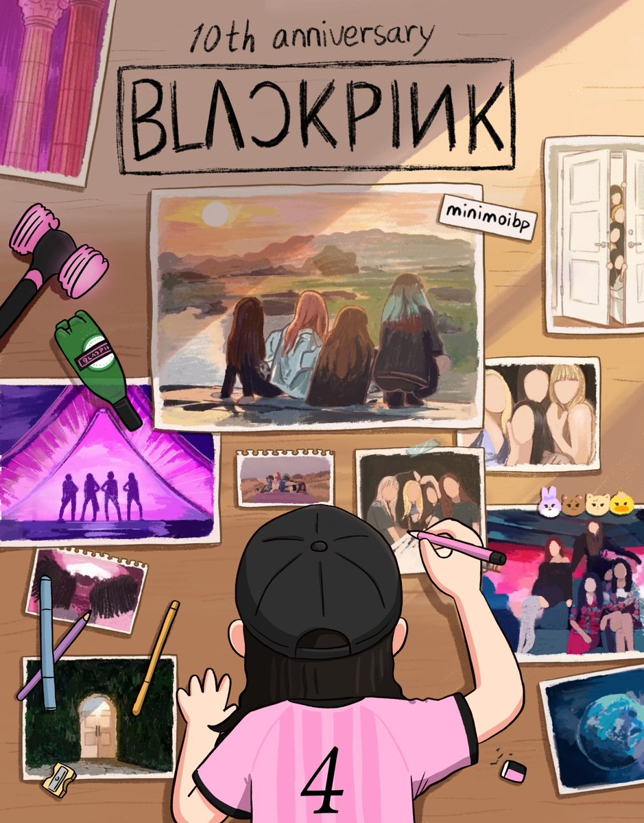 minimoibp's tweet photo. 블랙핑크 10주년 축하해~

#BLACKPINK10thAnniversary
#10YearsWithBLACKPINK 
#10주년_블랙핑크_포에버 https://t.co/sAQr3qml1p