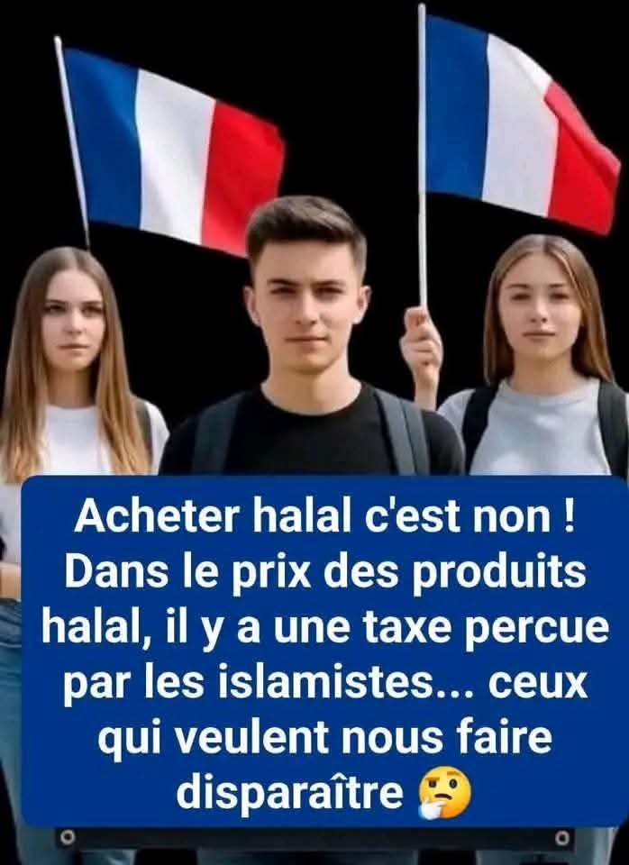 Jonatha60007393's tweet photo. LA FRANCE N'EST PAS UNE TERRE D'ISLAM 
C'EST CLAIR MAINTENANT ? https://t.co/Adq0qfRNfH