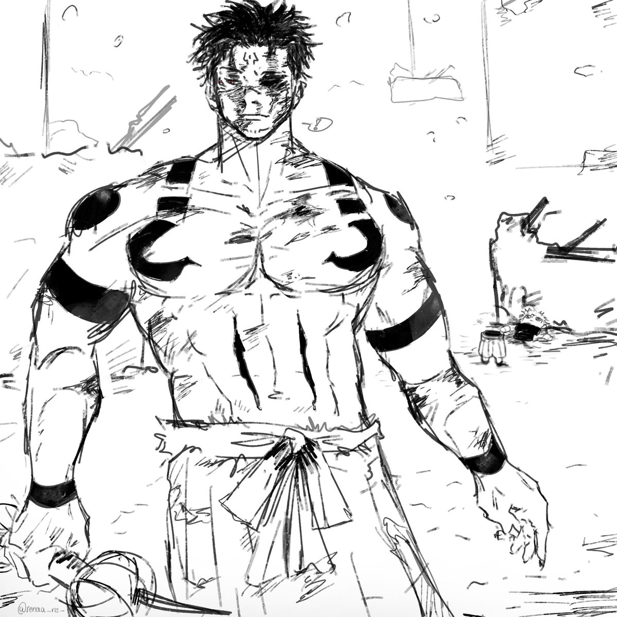 renaa_re_'s tweet photo. Meguna practice doodle https://t.co/CvrpVMCDDm