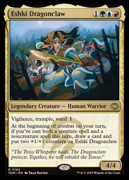 Nathan_Merzer's tweet photo. @JuecesMagic 
Controlo a Eshki equipada con Dragonfire y lazo un TLAK haciéndola objetivo y a una criatura de oponente 1, en respuesta oponente 1 intenta redirigir TLAK con el dlefecting hacia una criatura del oponente 2
Se puede? O el hexproof contra Monocolor impide el target? https://t.co/4s2UMVIqWn