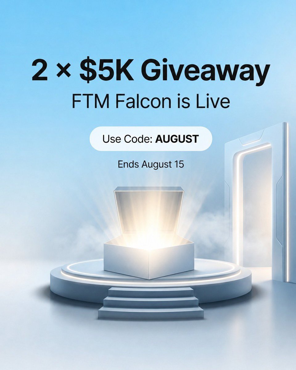 JadeJMA1's tweet photo. 2 x $5k account giveaway with @FTMarketslive 💙

To win 

1. Follow : @FTMAFRICA, @Ye_FTM @FTMarketslive, @JadeJMA1 &amp; @Sharktradess 
2. Like and repost this post 
3. Tag 2 friends 

Winners in 72h ⏳ https://t.co/CmICRWOjjR